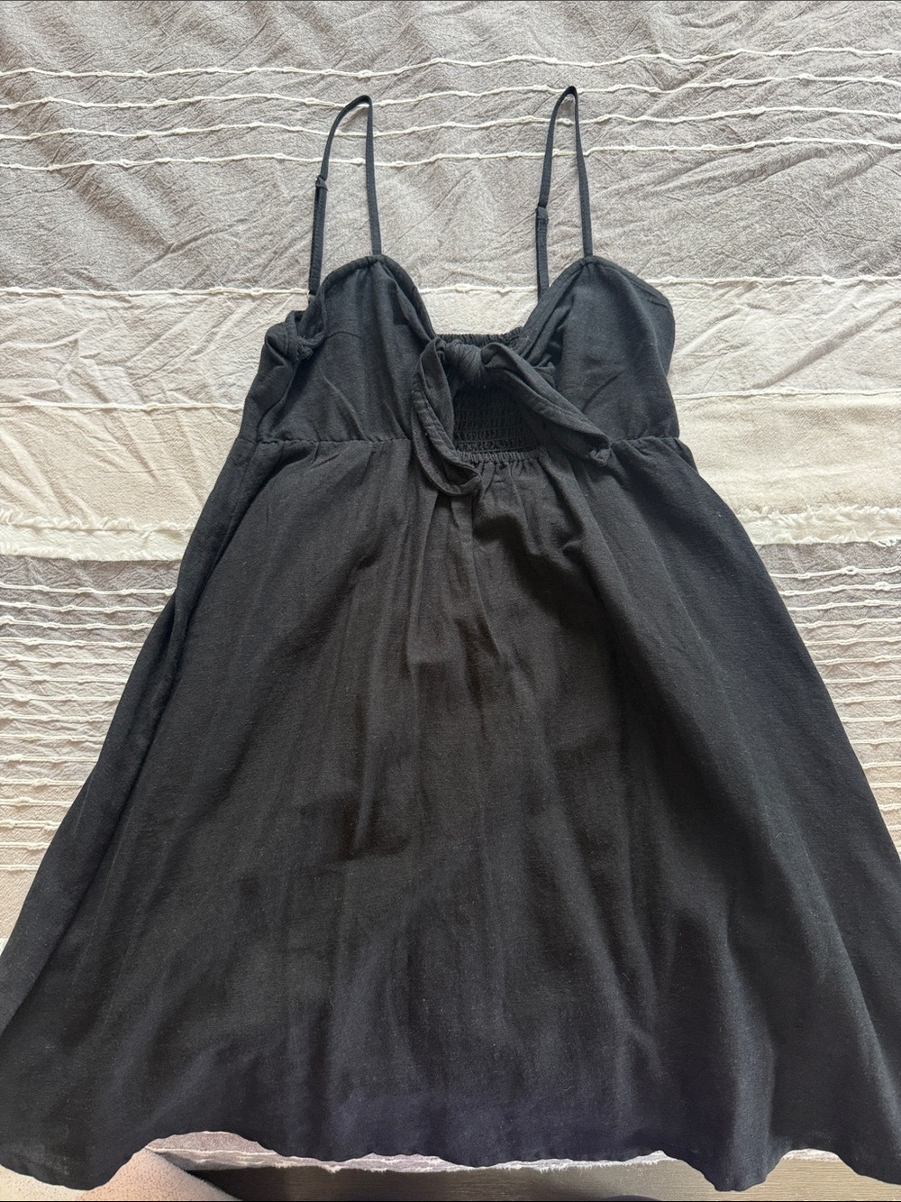 Roxy Black Spaghetti Strap Sundress